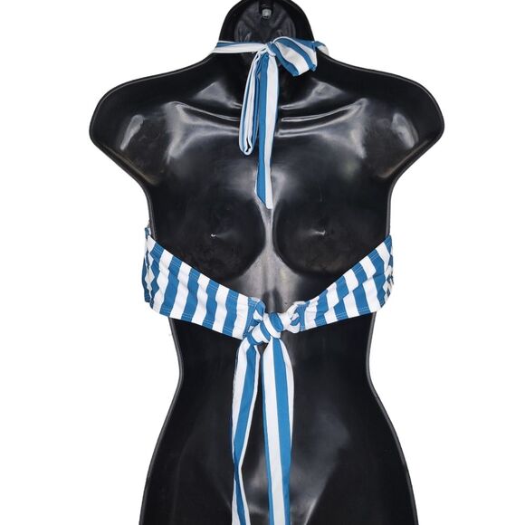 Shapermint Shapermint Essentials Full Coverage Halter Bikini Top Size 4XL - Picture 4 of 6